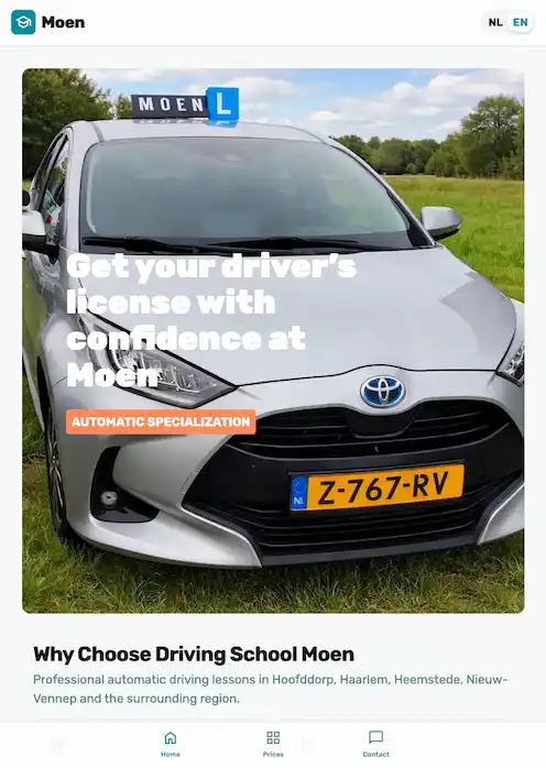 Driving school image